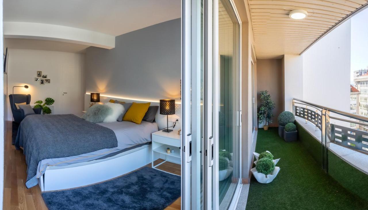 Impresionante Apartamento En Plaza De Galicia Vilagarcia de Arousa Buitenkant foto