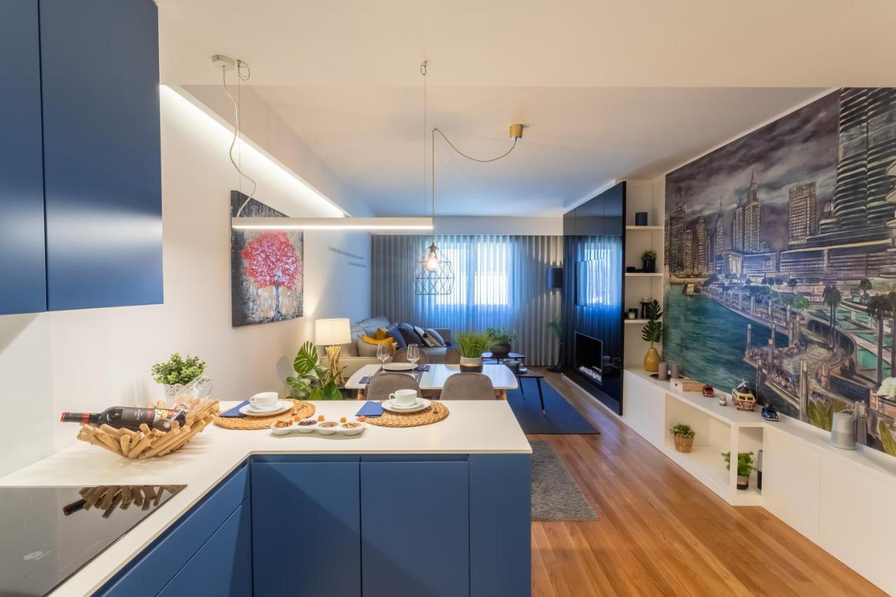Impresionante Apartamento En Plaza De Galicia Vilagarcia de Arousa Buitenkant foto